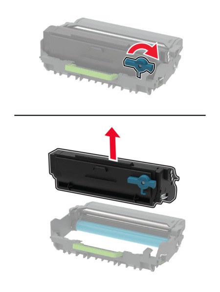 Görüntüleme ünitesini değiştirme | Lexmark MS431