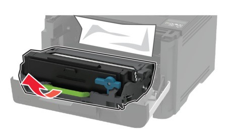 Paper jam in trays | Lexmark MX331