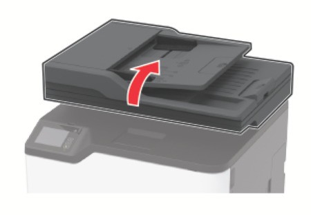 Cleaning the scanner | Lexmark CX431