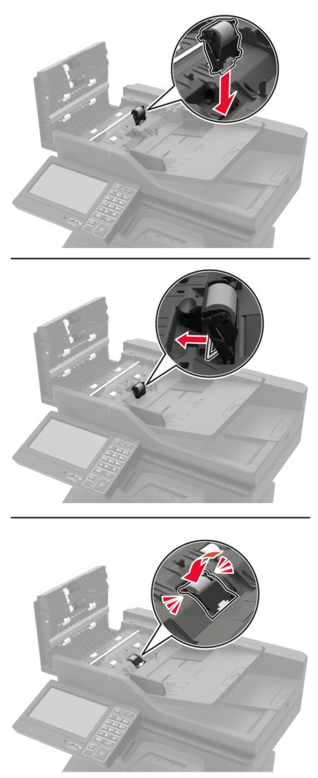 Lexmark 40X5344 Rullo fusore inferiore compatibile