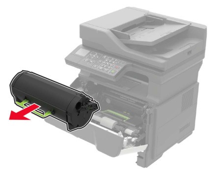 Paper jam in door A | Lexmark MB2338