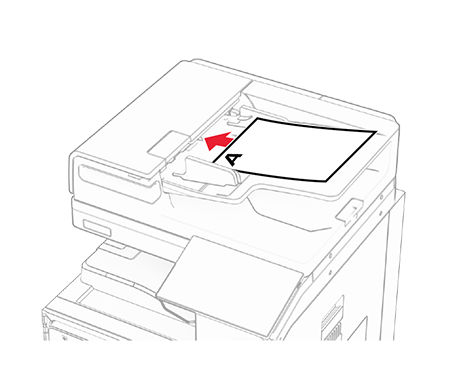 Creating a booklet using the control panel | Lexmark CX962