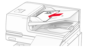 Using the automatic document feeder and scanner glass | Lexmark CX963