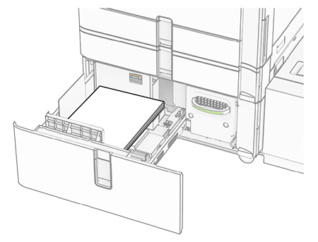 バム　ページ Loading the 2000-sheet tandem tray | Lexmark CX833