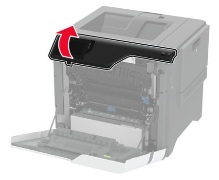 Paper jam in door A | Lexmark C4352