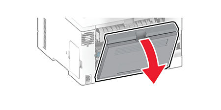 Paper jam in the manual feeder | Xerox ZC364