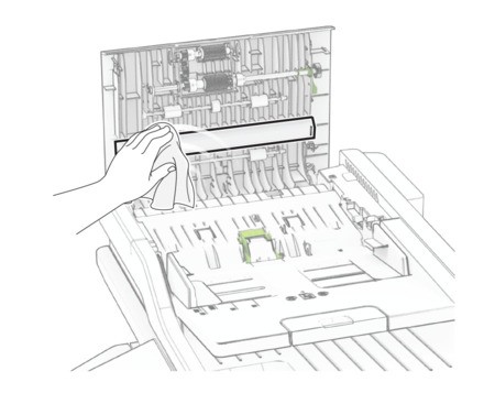 Limpeza do scanner | Lexmark XM3350