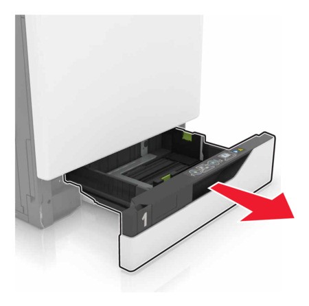 Tepsilere yükleme | Lexmark XC8163