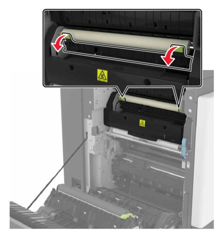 Paper jam in door B | Lexmark CX820