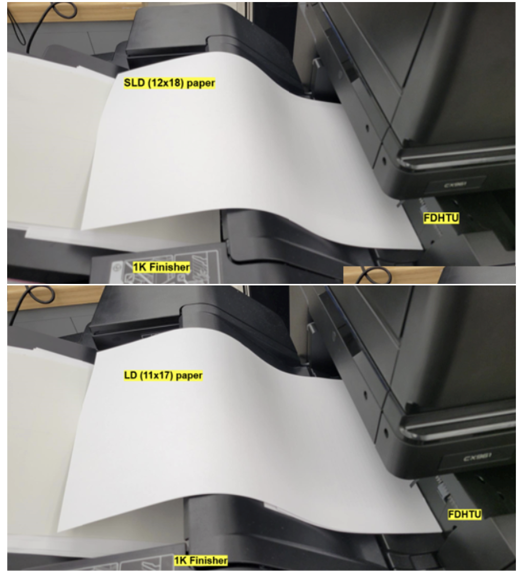 451.15 error on the 1K finisher due to the paper scrolling or