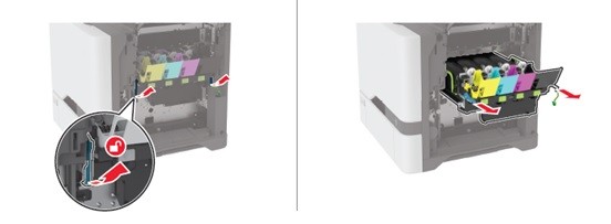 Black backgrounds on all pages check | Lexmark XC4342