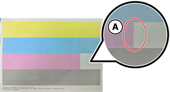 Partial color plane is missing | Lexmark CX962