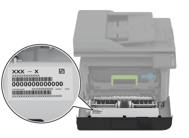 Serial number help - front cover